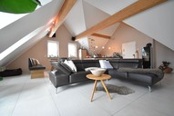 Vermietung 4 Zimmer Zella-Mehlis Dachgeschoss Wohnzimmer