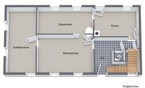 Verkauf Einfamilienhaus Ehrenberg Grundriss Erdgeschoss