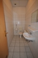 Vermietung repräsentative Büroräume Suhl Innenstadt WC Herren
