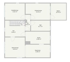 Verkauf frei stehendes Einfamilienhaus Suhl Dietzhausen Grundriss Obergeschoss