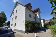 Vermietung 3 Zimmer Suhl Nähe Innenstadt Seitenansicht Wohnanlage