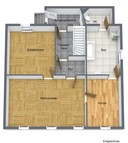 Vermietung 3-Zimmerwohnung Suhl Innenstadt Grundriss