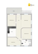 Vermietung 4 Zimmerwohnung Suhl, Lauter Grundriss