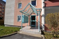 Vermietung Singlewohnung Suhl Hauseingang
