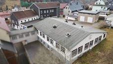 Verkauf Gewerbekomplex Manebach Hausrückseite