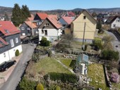 Verkauf Einfamilienhaus Zella-Mehlis Ansicht Grundstück