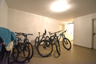 Vermietung 2 Zimmer Suhl Lautenberg Fahrradraum