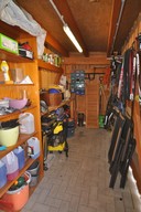 Vermietung Reihenmittelhaus Suhl Lautenberg Schuppen am Doppelcarport