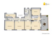 Verkauf großes Einfamilienhaus Hirschbach Grundriss Obergeschoss