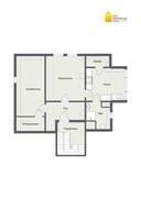 Vermietung 2 Zimmer Suhl Dachgeschoss Grundriss