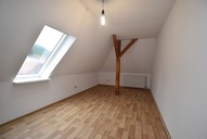 Vermietung 2 Zimmer Suhl Dachgeschoss Schlafzimmer