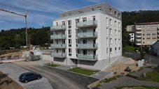 Verkauf Eigentumswohnung Neubau Suhl Ansicht Wohnanlage