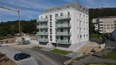 Vermietung Neubau Suhl 4 Zimmer Ansicht Wohnanlage