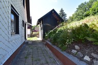 Verkauf Einfamilienhaus Benshausen Zugang Hauseingang
