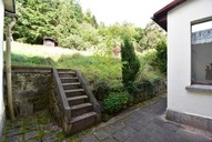 Verkauf freistehendes Einfamilienhaus Suhl Heinrichs Zugang zum Grundstück