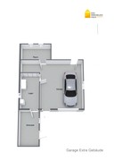 Verkauf Doppelhaushälfte Zella-Mehlis Ortsteil Mehlis Grundriss Garage Werkstatt