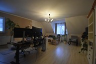 Verkauf 2 Zimmer-Eigentumswohnung Suhl Albrechts Dachgeschoss Wohnzimmer