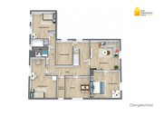 Verkauf Freistehendes Ein- bis Zweifamilienhaus mit viel Nebengelass Ansicht Grundriss Obergeschoss