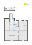 Verkauf Reihenmittelhaus Zella-Mehlis Grundriss Kellergeschoss