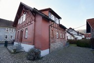 Verkauf freistehendes Einfamilienhaus mit Nebengelass Zella-Mehlis Rückansicht