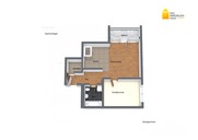 Verkauf 2-Zimmer-Eigentumswohnung Suhl Lautenberg Dachgeschoss Grundriss