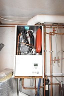 Verkauf freistehendes Einfamilienhaus mit Nebengelass Heizung