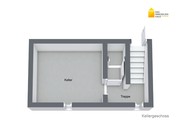 Verkauf freistehendes Einfamilienhaus mit Nebengelass Grundriss Keller