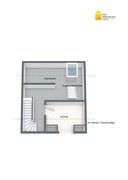 Verkauf Reihenmittelhaus Zella-Mehlis Grundriss Dachgeschoss