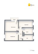 Verkauf 3 Zimmer-Eigentumswohnung Suhl Grundriss