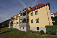 Verkauf vermietete 3-Zimmer-Eigentumswohnung Suhl unterhalb vom Suhler Lautenberg Rückansicht
