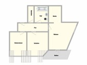 Vermietung 3 Zimmer Suhl Grundriss