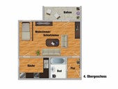 Vermietung Singlewohnung Suhl Grundriss