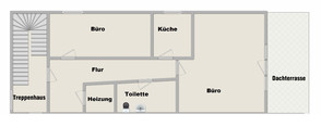 Vermietung Bürofläche Wichtshausen Grundriss