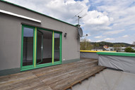 Vermietung Bürofläche Wichtshausen Terrasse