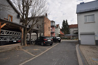 Verkafu Wohn- und Geschäftshaus Zella-Mehlis Zuwegung Hinterhaus und Parkplatz