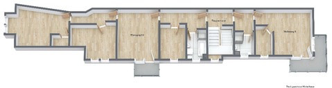 Verkauf Wohn- und Geschäftshaus Zella-Mehlis Grundriss Dachgeschoss Hinterhaus